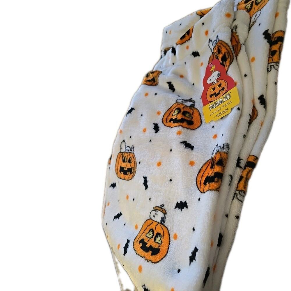 New Berkshire Peanuts Snoopy Halloween Lounge Pants Large Inseam 30" - Picture 2 of 8